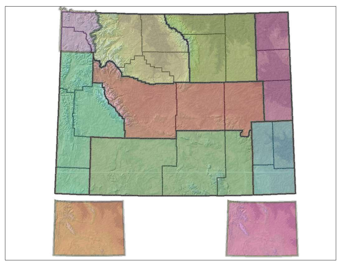 Wyoming Commisioner Map Rollover